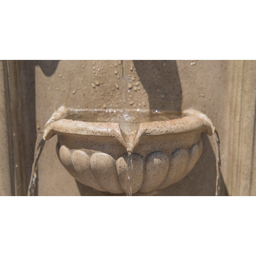 World Menagerie Resin Wall Fountain with Light & Reviews Wayfair